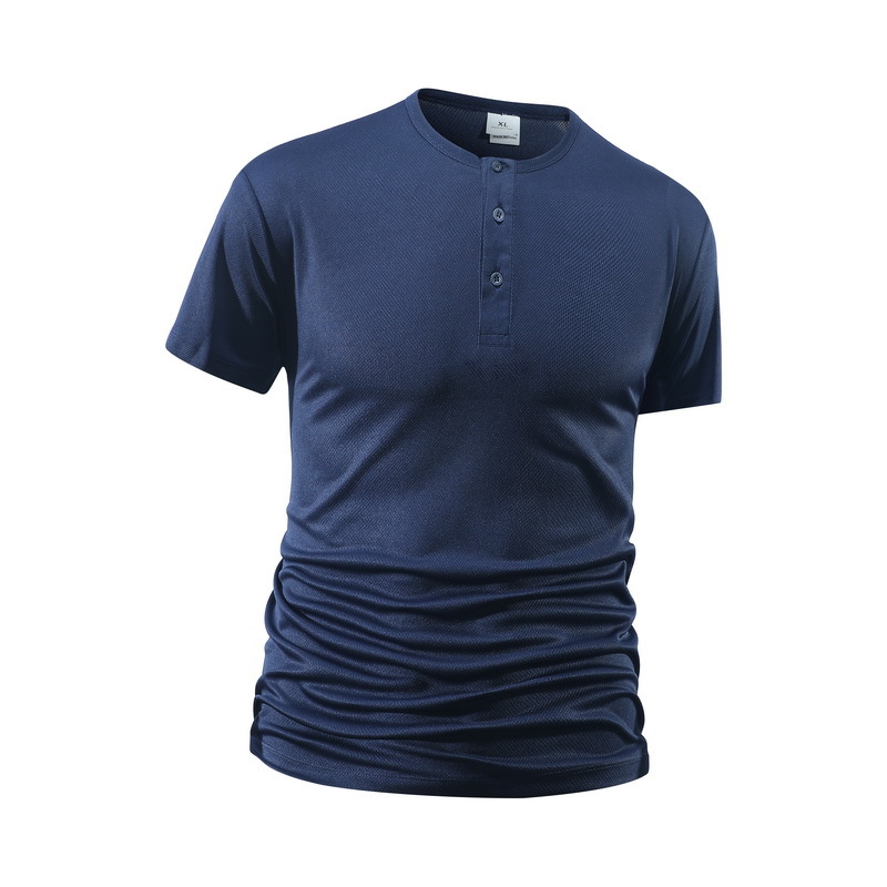 Zomer Heren Effen Kleur Fitnes - Shirt Camp Collar recensie en prijs