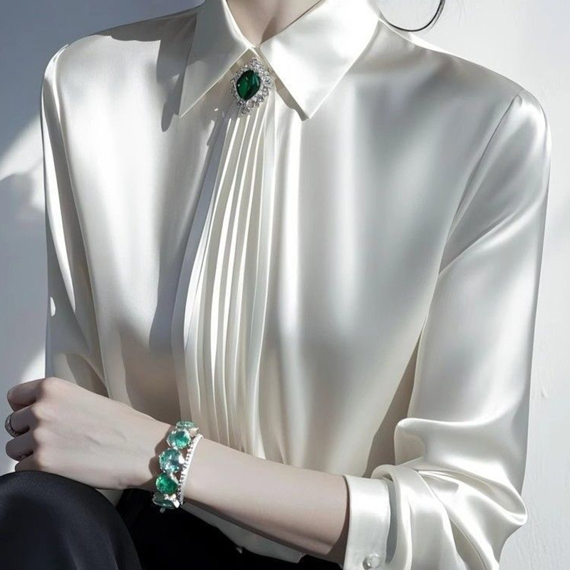 2025 Lente Nieuwe Temperament  - Shirt Camp Collar recensie en prijs