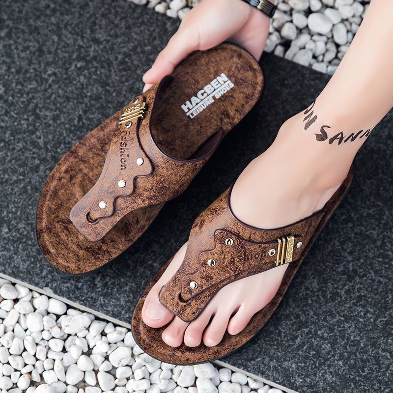 2026 Nieuwe Heren Slippers van - Flip Flop Leather Men recensie en prijs